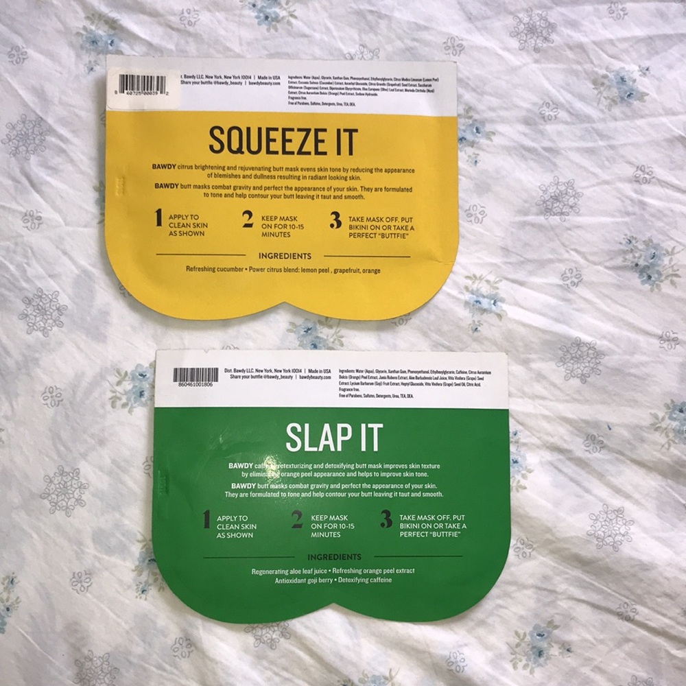 Bawdy Butt Facial Mask Bundle New - Picture 2 of 8